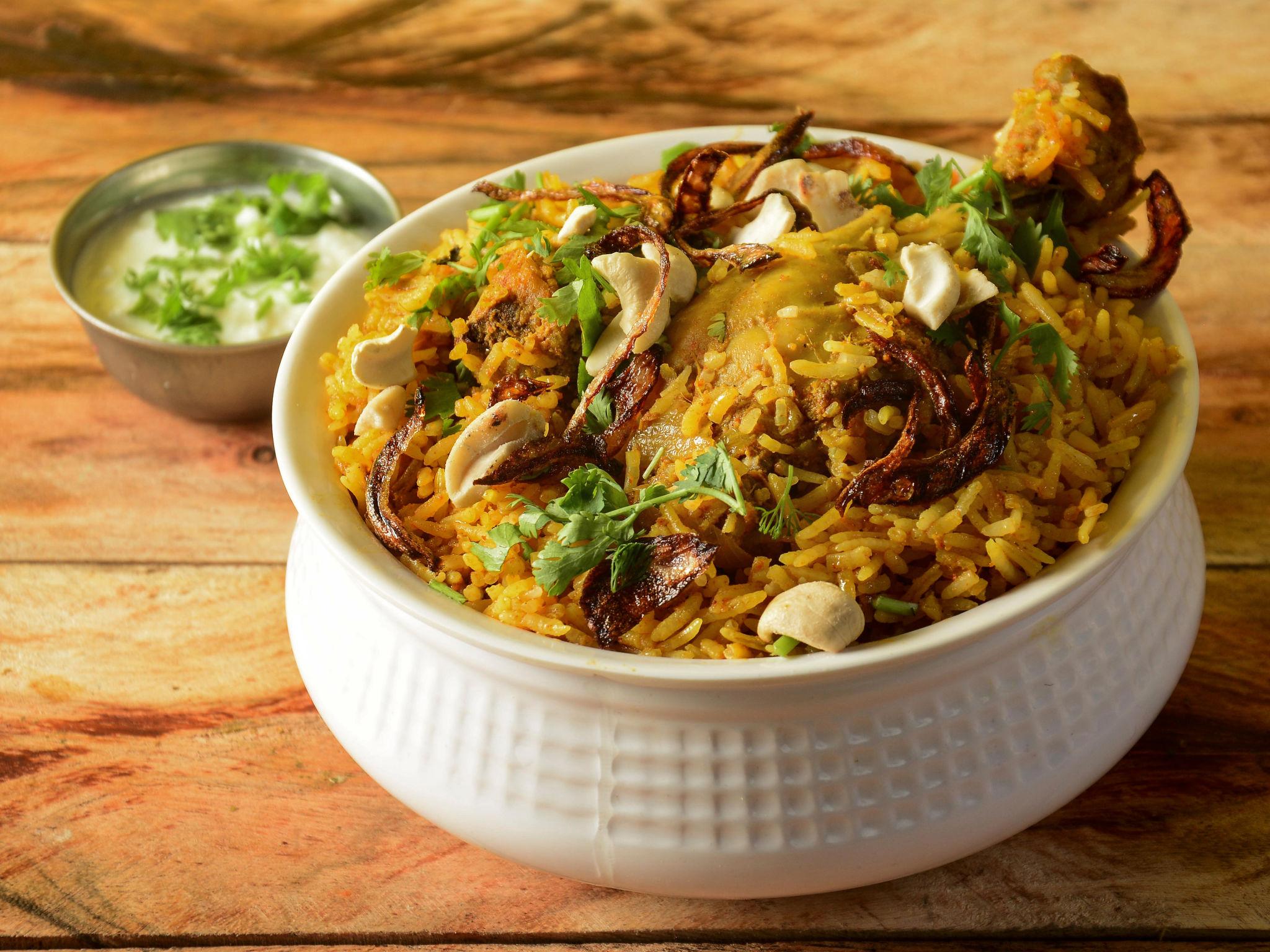 Chicken biryani